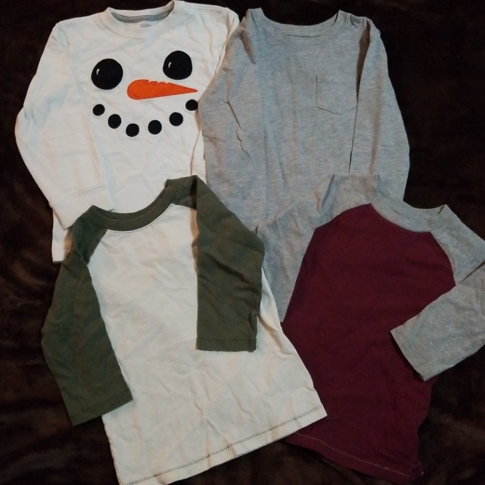 boys size 4 shirts